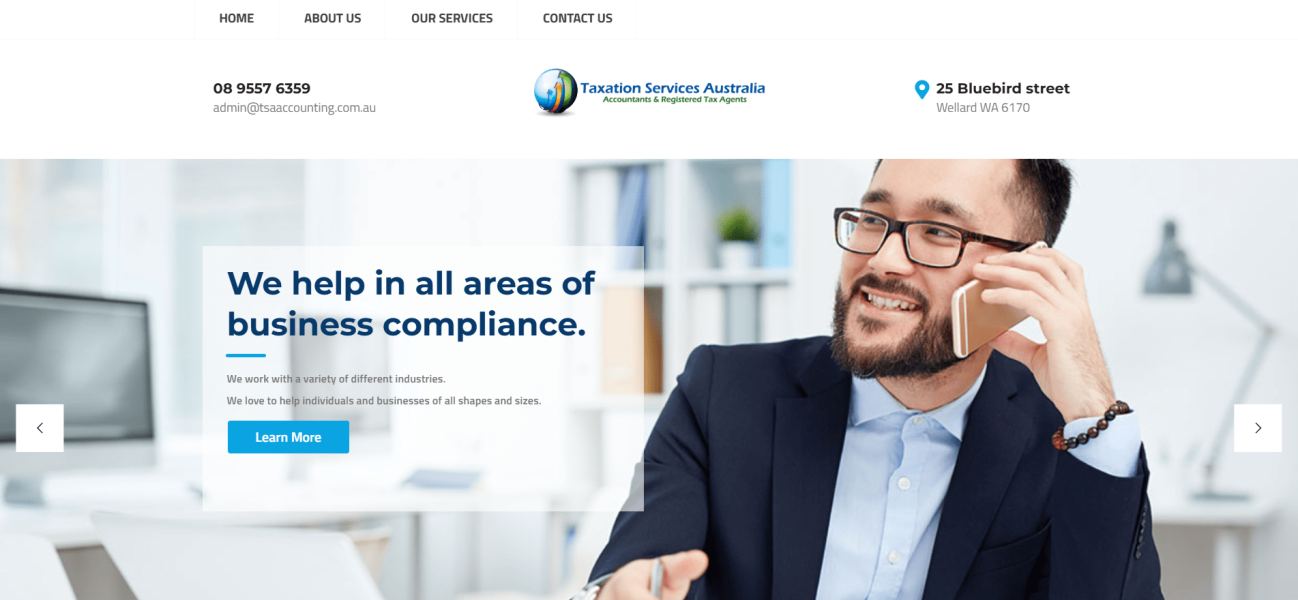 Website for Accounting Firm